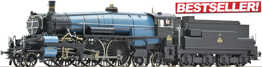 Roco 7110012: BBÖ Dampflokomotive Rh 310, BBÖ, H0 - DCC - DIGITAL mit SOUND