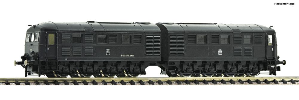 Fleischmann 725104: Dieselelektrische Doppellokomotive L5, NS, Epoche 3, NL, Spur  N, 1:160, DC