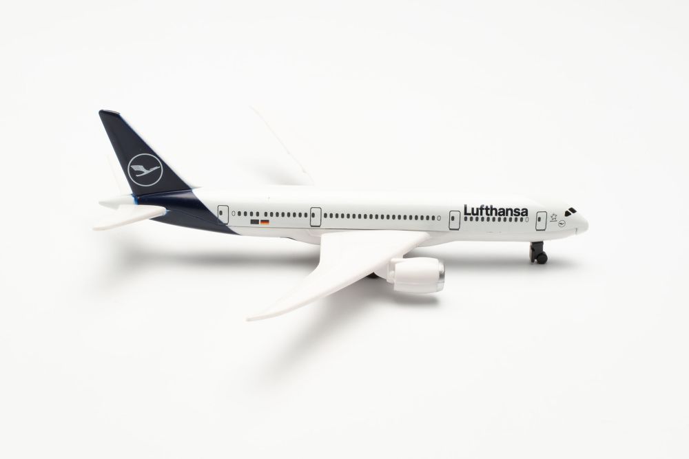 Herpa 86RT-4136: Single Airplane Lufthansa 787, Spiel-Flugzeug-Modell für Kinder